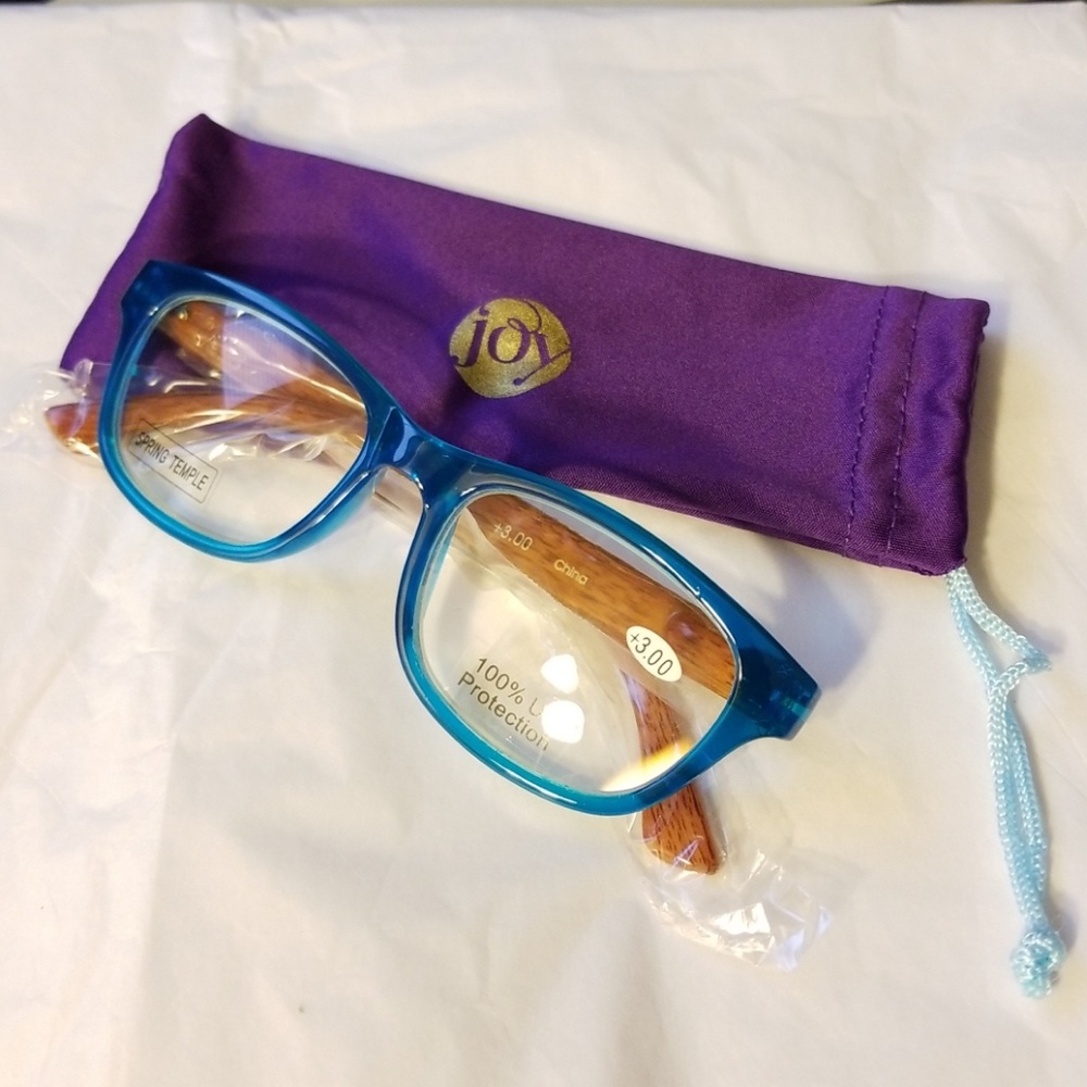 NEW Joy Mangano reading eyeglasses